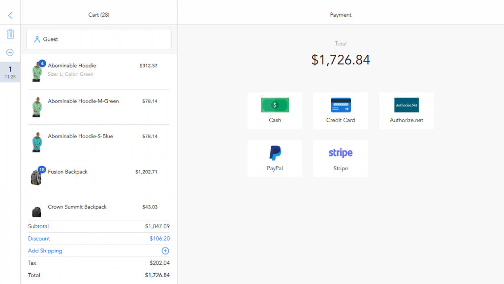 PWA-Magento-2-POS-mix-payment